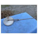 Antique baseball football field chalk line marker