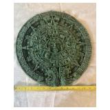Aztec Mayan sunstone calendar