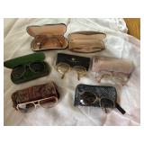 Lot of vintage glasses