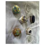Small trinket boxes and ring holders