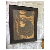 Vintage framed picture