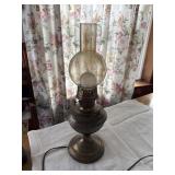 Brass Converted lamp
