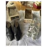 Vintage dancing shoes and belle-air high heels