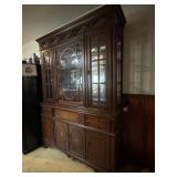 Lighted china cabinet