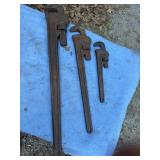 Ridgid 14 24 36 pipe wrenches