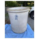 20 gallon Louisville Pottery Co. Crock