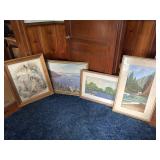 Framed pictures