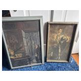 Vintage framed pictures