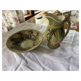 Pitcher and bowl