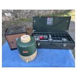 Coleman Duel Fuel camp stove,oven,and jug