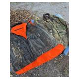 Camo vest and jacket