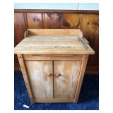 Wood Vintage kitchen work cart or cabinet