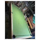 8ft Pool table with accessories