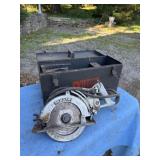Skilsaw worm drive and case