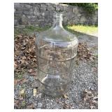 Vintage glass water jug