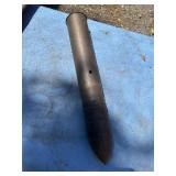 Vintage artillery shell