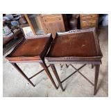 Pair of small tables