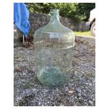 Vintage glass water jug