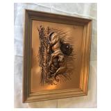 3D raised copper picture