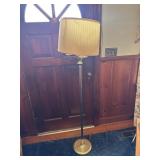 Brass floor lamp