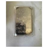 One Troy ounce fine silver