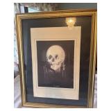 Framed 'All is Vanity' by C Allen Gilbert