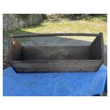 Handmade wooden carpentry box