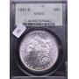 1881 S PCGS MS63 MORGAN DOLLAR