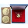 1 OZ 18K GOLD PRESIDENT  FORD INAUGURAL MEDAL