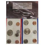 1996 MINT SET W 1996 W DIME