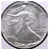 1987 SILVER EAGLE GEM