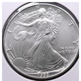 1993 SILVER EAGLE GEM