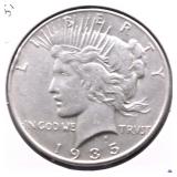 1935 PEACE DOLLAR AU