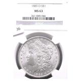 1885 O NGC MS63 MORGAN DOLLAR