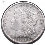 1921 MORGAN DOLLAR XF