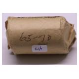 ROLL OF 40 % SILVER HALF DOLLARS