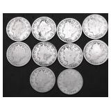 10 V NICKELS
