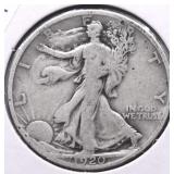 1920 WALKING HALF DOLLAR VG