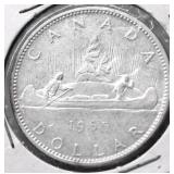 1965 CHOICE BU CANADA SILVER DOLLAR