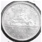1966 CHOICE BU CANADA SILVER DOLLAR