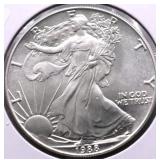 1988 SILVER EAGLE GEM