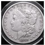 1878 S MORGAN DOLLAR VF
