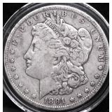 1891 O MORGAN DOLLAR VF