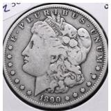 1890 O MORGAN DOLLAR VG