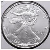 1997 SILVER EAGLE GEM