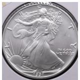 1991 SILVER EAGLE GEM