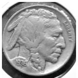 1936 D BUFFALO NICKEL XF