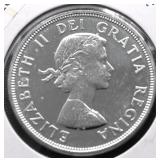 1964 GEM PL CANADA SILVER DOLLAR