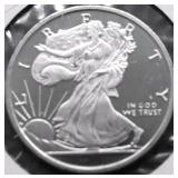 1/2 OZ .999 SILVER ROUND