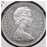 1966 CHOICE BU CANADA SILVER DOLLAR